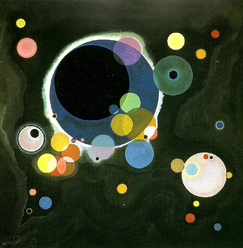 Wassily Kandinsky Red oval